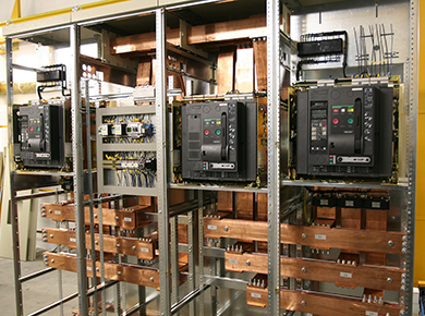 Rack Mounted Power Systems and Bus Bars