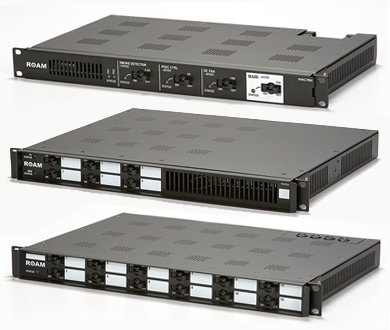 Some of Roam's Line of Power Distribution Units (PDUs)