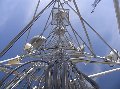 Wireless Tower View From Below